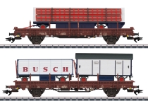 Märklin 45042 - H0 - 2-tlg. Set Güterwagen Zirkus Busch, DR, Ep. IV